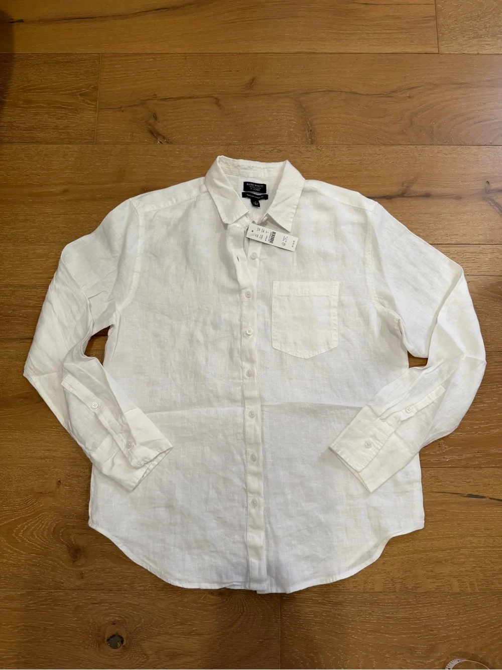J. Crew Garçon classic button-up shirt in Baird McNutt Irish linen - size 4